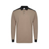 Polo stretch bicolor manga larga VELILLA