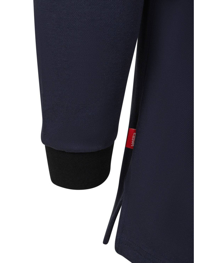 Polo stretch bicolor manga larga VELILLA