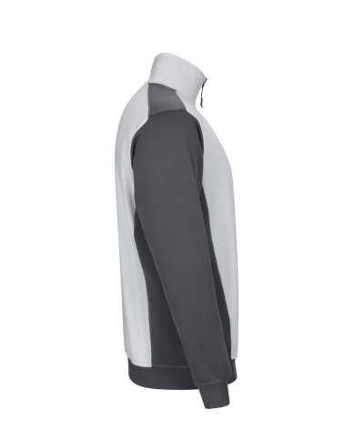 Sudadera bicolor con media cremallera VELILLA