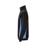Sudadera bicolor con media cremallera VELILLA