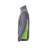 Sudadera bicolor con media cremallera VELILLA