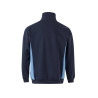 Sudadera bicolor con media cremallera VELILLA