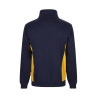 Sudadera bicolor con media cremallera VELILLA