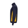 Sudadera bicolor con media cremallera VELILLA