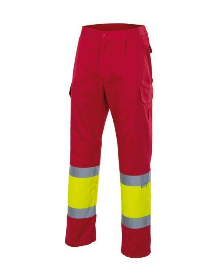 Pantalón forrado bicolor multibolsillos VELILLA