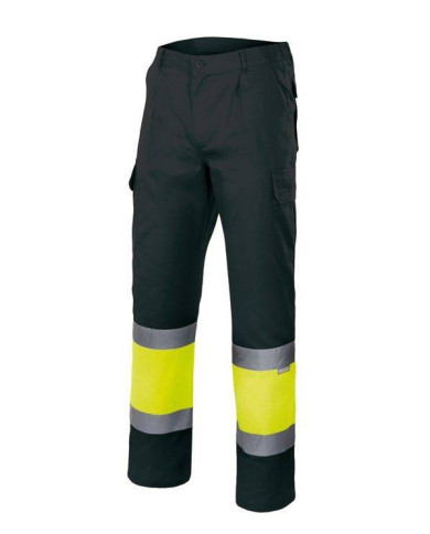 Pantalón bicolor multibolsillos VELILLA