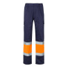 Pantalón bicolor multibolsillos VELILLA