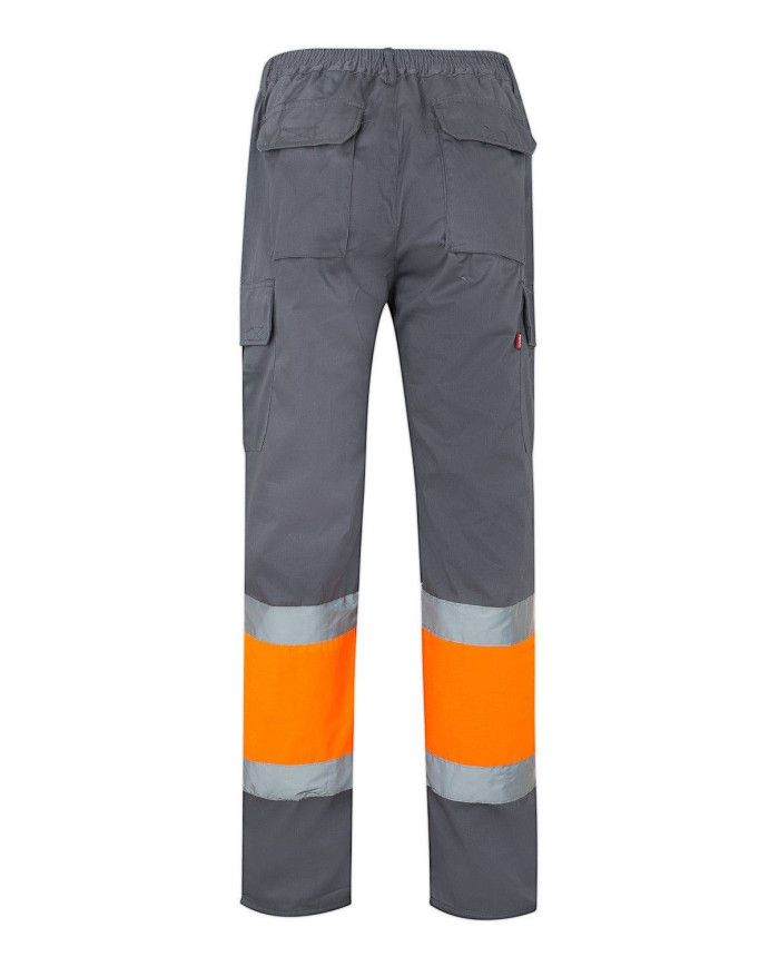 Pantalón bicolor multibolsillos VELILLA