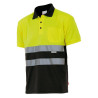 Polo bicolor manga corta VELILLA