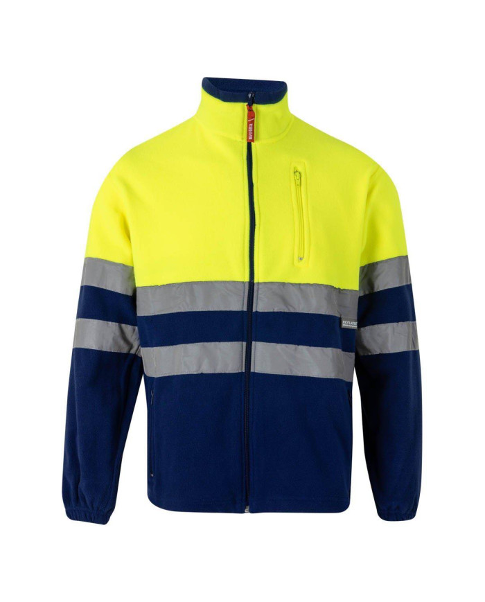 Chaqueta polar bicolor VELILLA