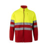 Chaqueta polar bicolor VELILLA