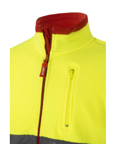 Chaqueta polar bicolor VELILLA