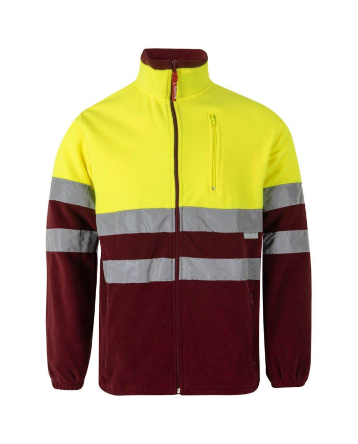 Chaqueta polar bicolor VELILLA