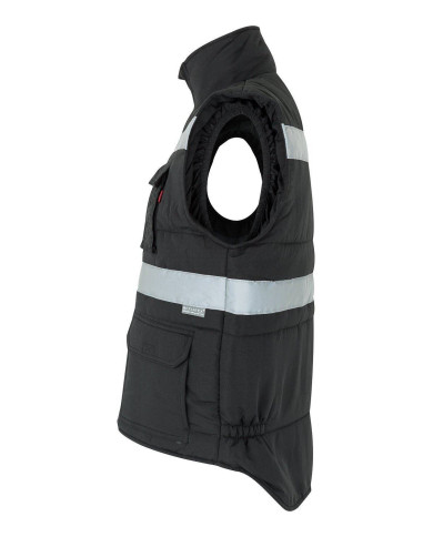 Chaleco acolchado multibolsillos con cintas VELILLA
