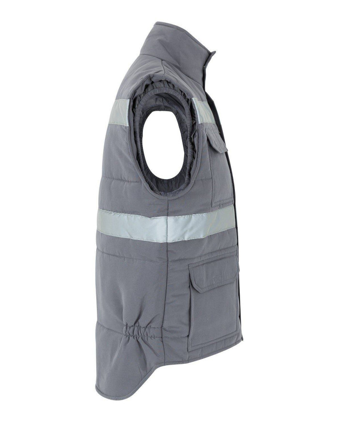 Chaleco acolchado multibolsillos con cintas VELILLA
