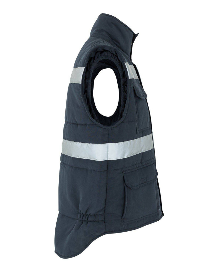 Chaleco acolchado multibolsillos con cintas VELILLA