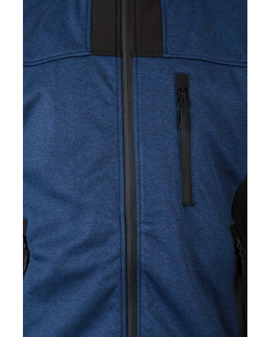 Cazadora soft shell bicolor con capucha VELILLA