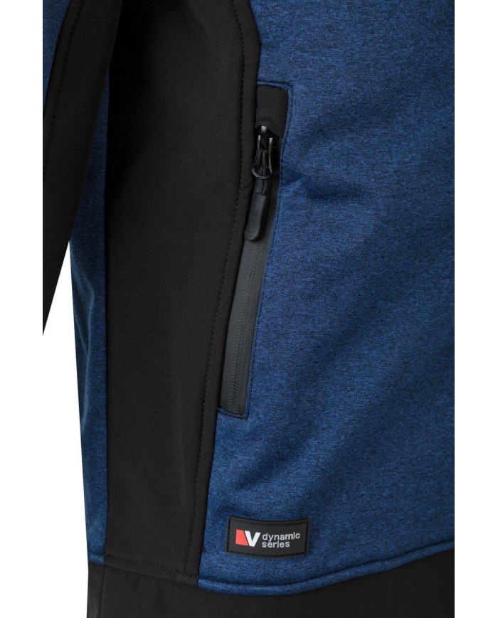 Cazadora soft shell bicolor con capucha VELILLA