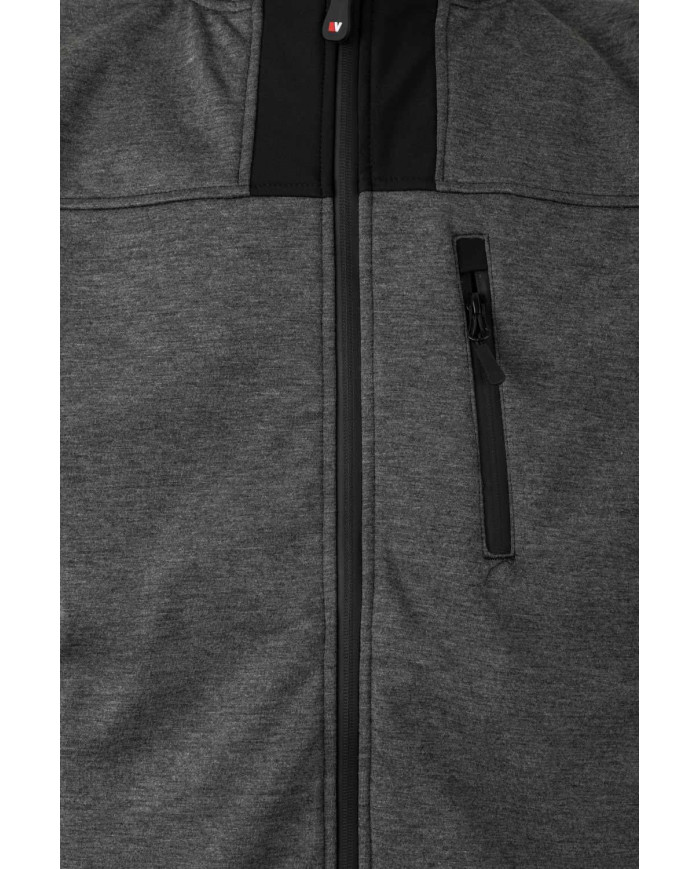 Cazadora soft shell bicolor con capucha VELILLA