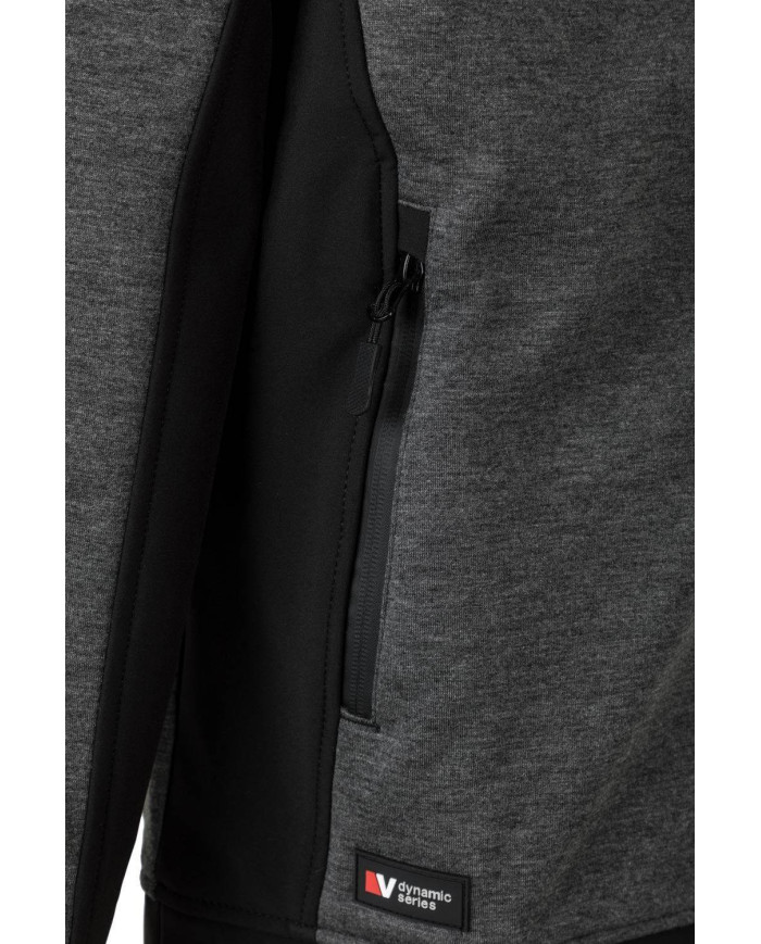 Cazadora soft shell bicolor con capucha VELILLA