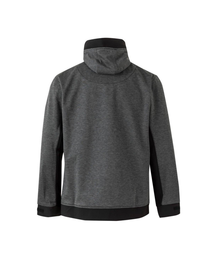 Cazadora soft shell bicolor con capucha VELILLA