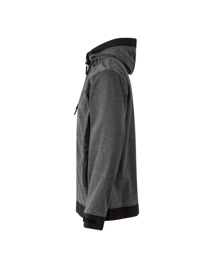 Cazadora soft shell bicolor con capucha VELILLA