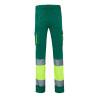 Pantalón stretch bicolor multibolsillos VELILLA