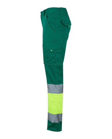 Pantalón stretch bicolor multibolsillos VELILLA