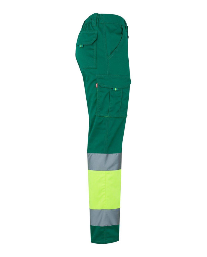 Pantalón stretch bicolor multibolsillos VELILLA