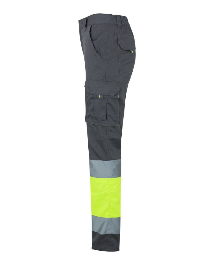 Pantalón stretch bicolor multibolsillos VELILLA