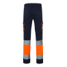 Pantalón stretch bicolor multibolsillos VELILLA