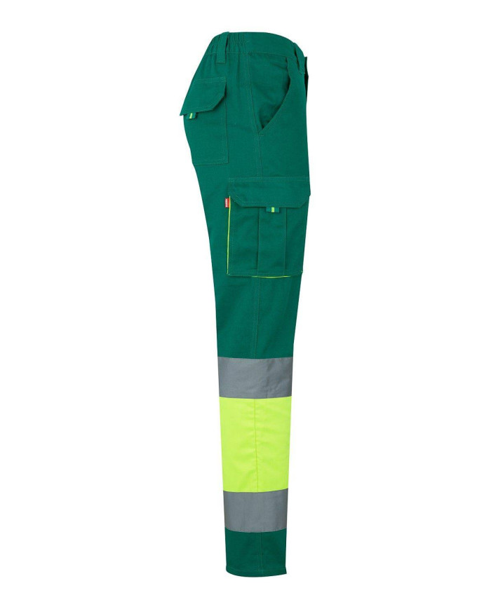 Pantalón 100% algodón bicolor multibolsillos VELILLA