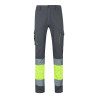 Pantalón 100% algodón bicolor multibolsillos VELILLA