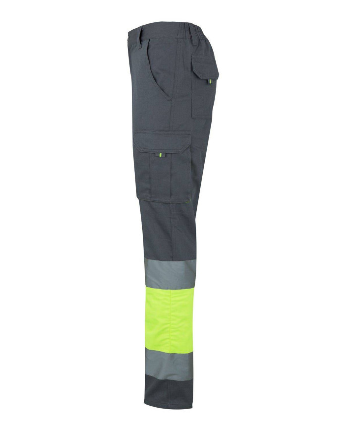 Pantalón 100% algodón bicolor multibolsillos VELILLA