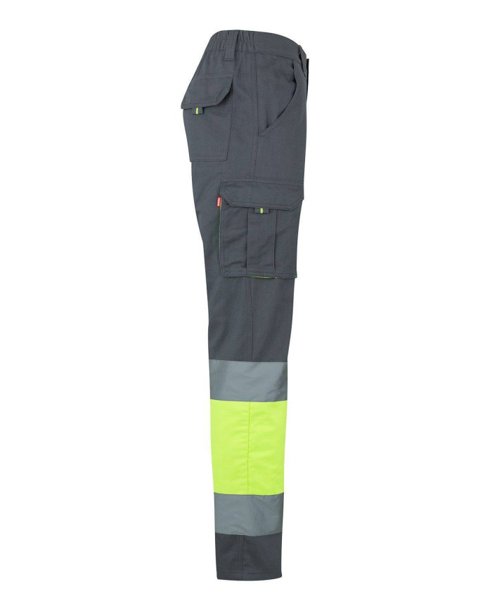 Pantalón 100% algodón bicolor multibolsillos VELILLA