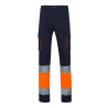 Pantalón 100% algodón bicolor multibolsillos VELILLA
