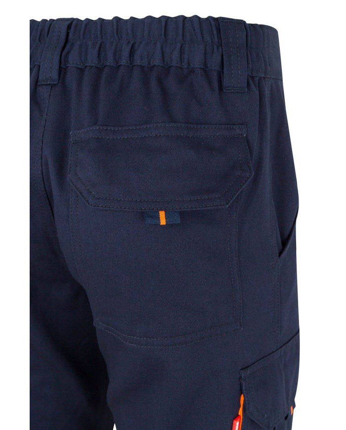 Pantalón 100% algodón bicolor multibolsillos VELILLA