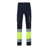 Pantalón 100% algodón bicolor multibolsillos VELILLA