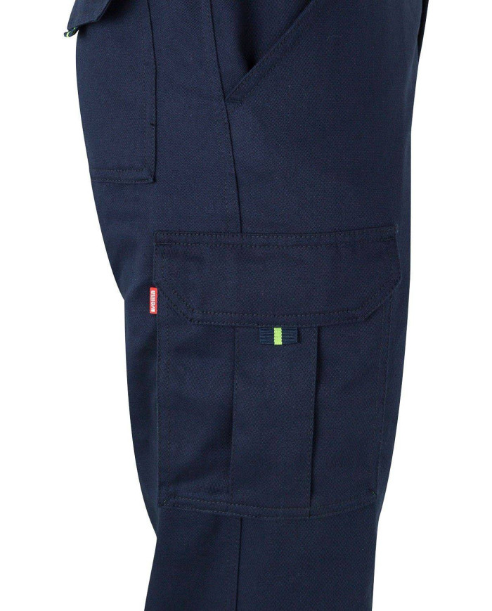 Pantalón 100% algodón bicolor multibolsillos VELILLA