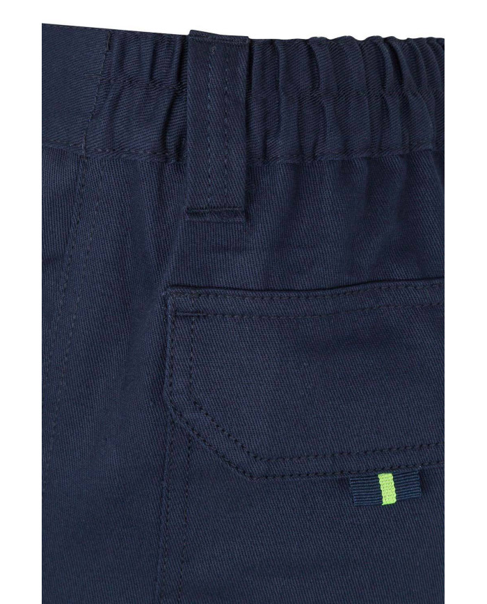 Pantalón 100% algodón bicolor multibolsillos VELILLA