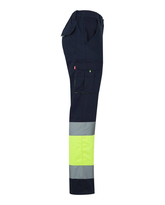 Pantalón 100% algodón bicolor multibolsillos VELILLA