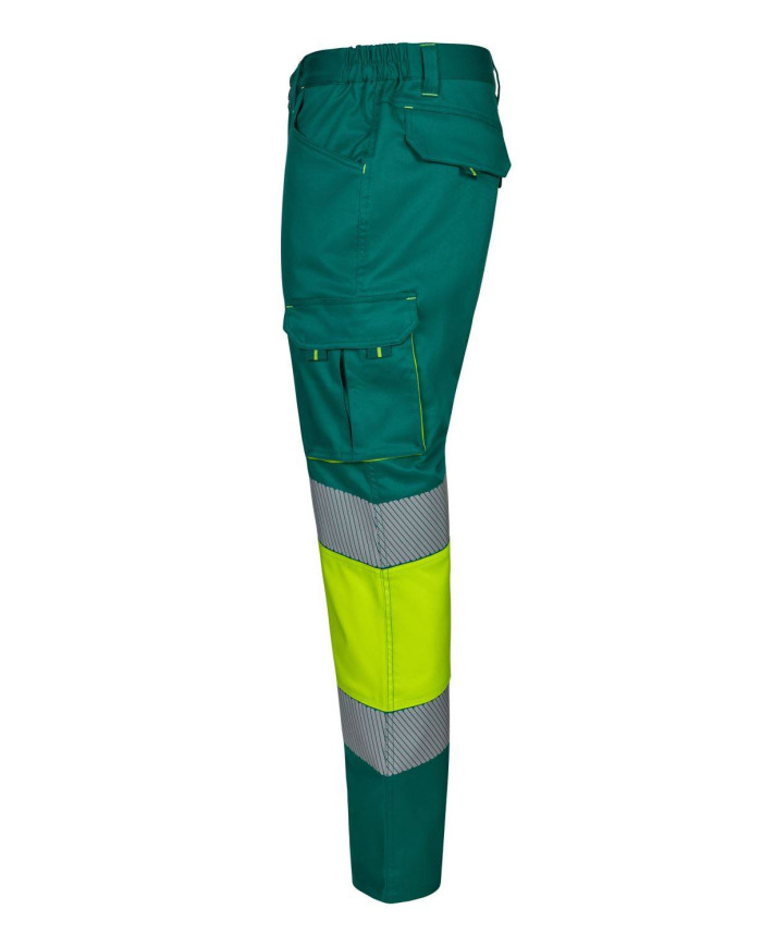 Pantalón stretch bicolor cinta segmentada VELILLA