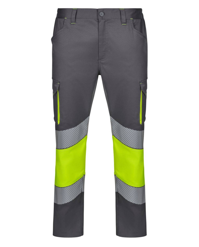 Pantalón stretch bicolor cinta segmentada VELILLA