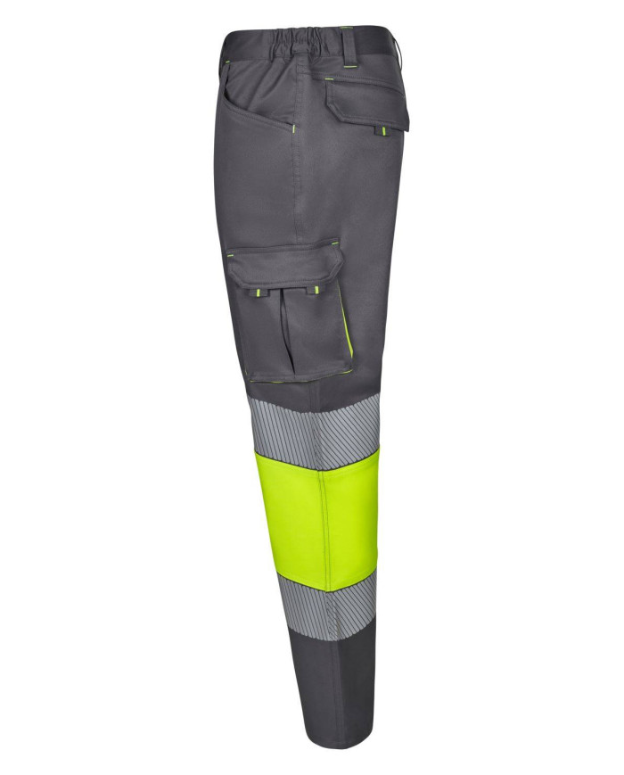 Pantalón stretch bicolor cinta segmentada VELILLA