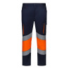 Pantalón stretch bicolor cinta segmentada VELILLA