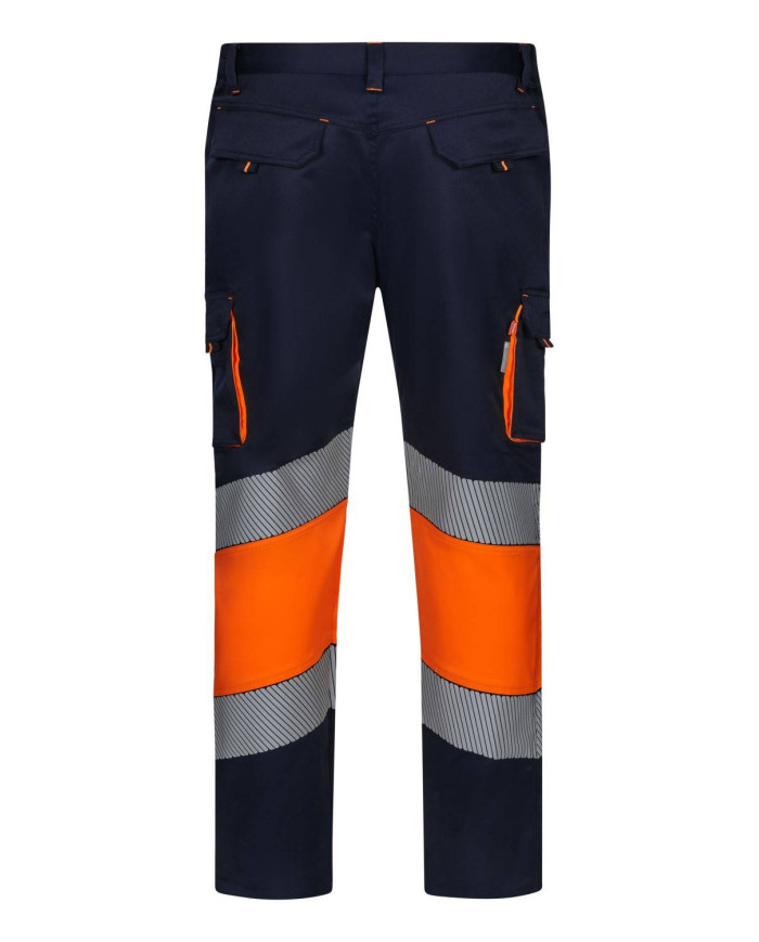 Pantalón stretch bicolor cinta segmentada VELILLA