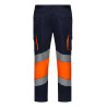 Pantalón stretch bicolor cinta segmentada VELILLA