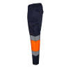 Pantalón stretch bicolor cinta segmentada VELILLA