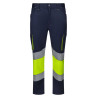 Pantalón stretch bicolor cinta segmentada VELILLA