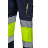 Pantalón stretch bicolor cinta segmentada VELILLA